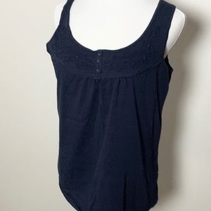 3/$20 Jones New York, XL, navy blue